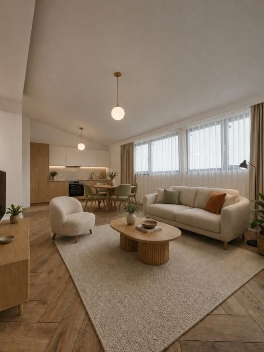 Mansardă cu Poveste- De Vănzare 2 Camere  în Bloc Boutique - Domenii – fotografia 1 din 22