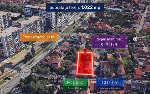 Teren de 1022mp de vanzare,Onestilor,Iosia,Oradea,Bihor