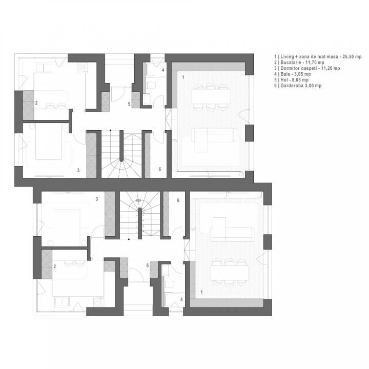 Duplex NZEB | S+P+E+Pod | Panouri solare | Dezmir – fotografia 6 din 9