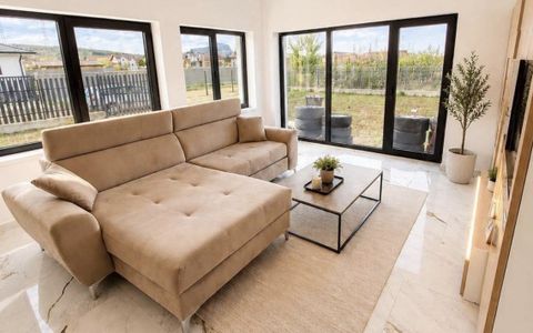Casa NOUA 3 camere Alba-Micesti 425 mp. Teren Finisata Mobilat Utilitati Gard