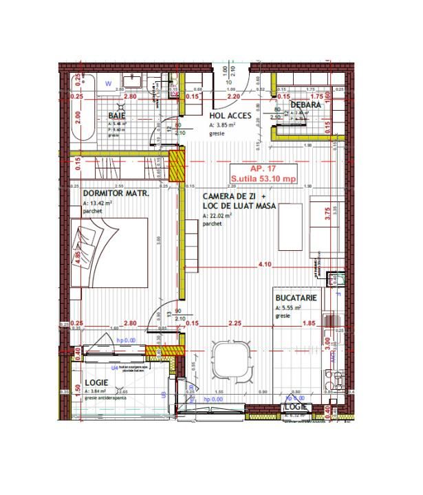 Apartament 2 camere | imobil nou | Tineretului, Florești – fotografia 10 din 10