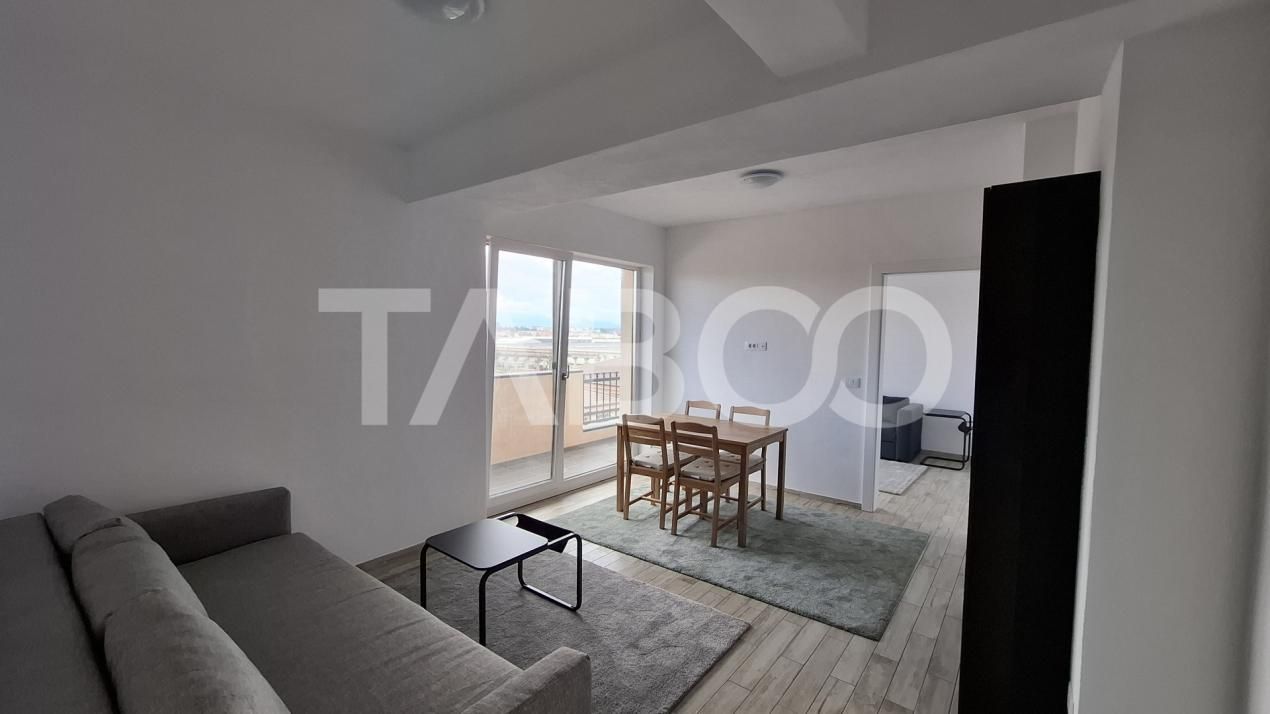 Apartament decomandat 3 camere 2 balcoane bloc cu lift Sibiu – fotografia 2 din 16