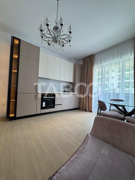 Apartament mobilat utilat decomandat 2 camere 60 mpu balcon Sibiu – fotografia 7 din 10