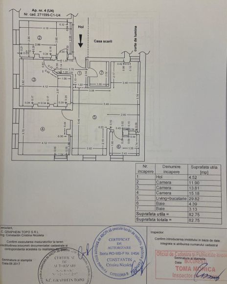 Apartament 2 Camere 47MP | Straulesti | Finisaje premium | Bloc nou | – fotografia 19 din 19