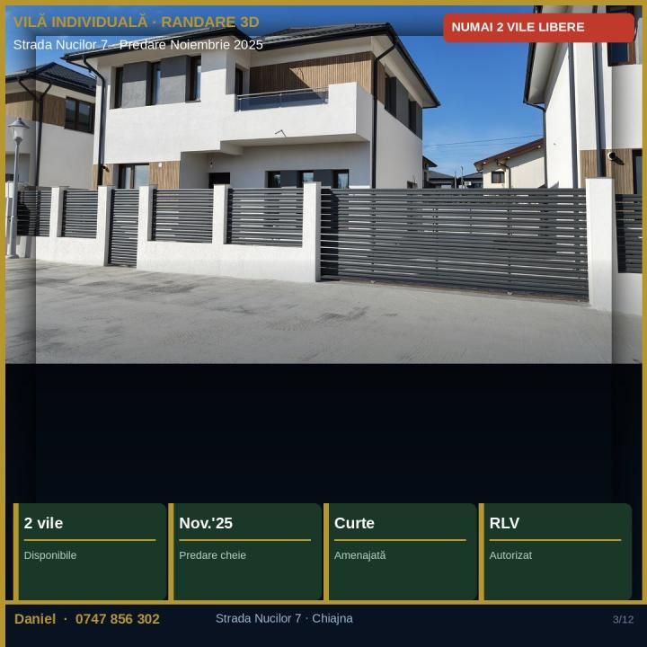 Casa de vanzare Chiajna Promenada 264-420mp teren – fotografia 46 din 51