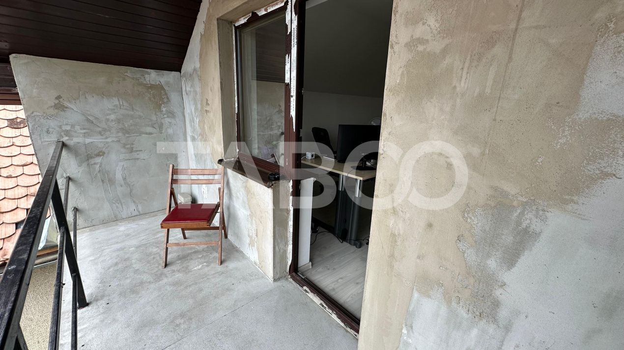 Casa individuala 8 camere curte libera 300mp zona Calea Poplacii Sibiu – fotografia 28 din 31