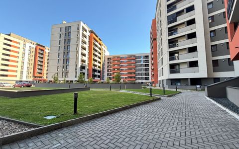 Apartament 2 camere, 55 mp, etaj 1, open space- Iris Armonia