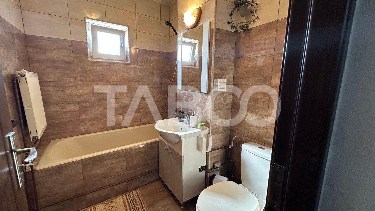 Apartament 2 camere de inchiriat zona Turnisor Sibiu 70 mpu si balcon – fotografia 10 din 11