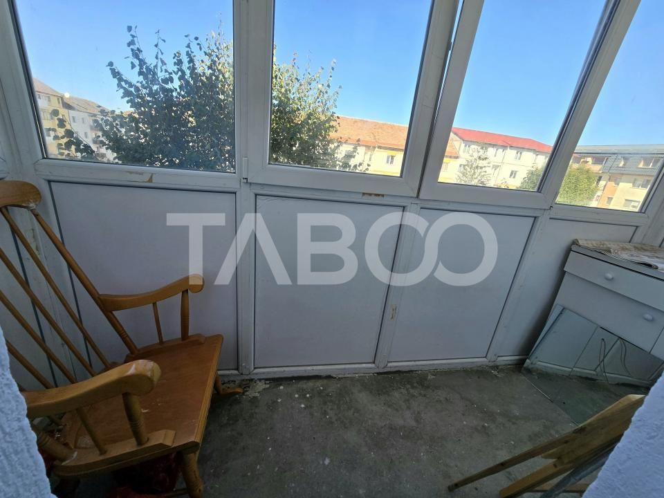 Apartament 2 camere de vanzare cu balcon in zona Ciresica din Sibiu – fotografia 7 din 12