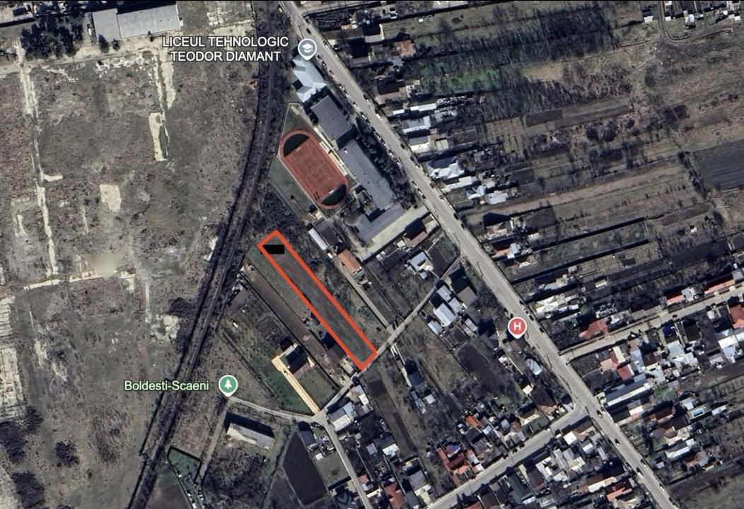 Teren Intravilan | 2623 mp | Boldesti Scaieni - Liceul Teodor Diamant | – fotografia 1 din 3