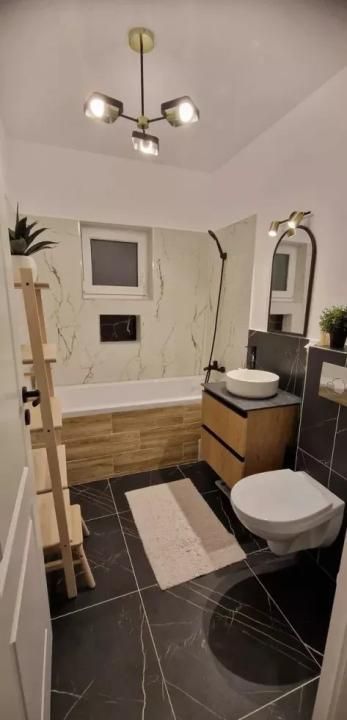 Apartament 3 camere, 70mp, mobilat complet LIFT, parcare, modern, zona Teilor! – fotografia 7 din 8