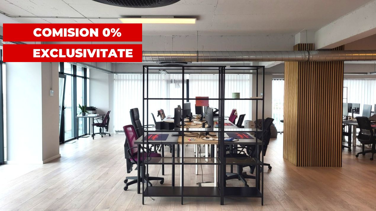 Birou premium in Marasti, etaj integral, acces 24/7 securizat – fotografia 7 din 14