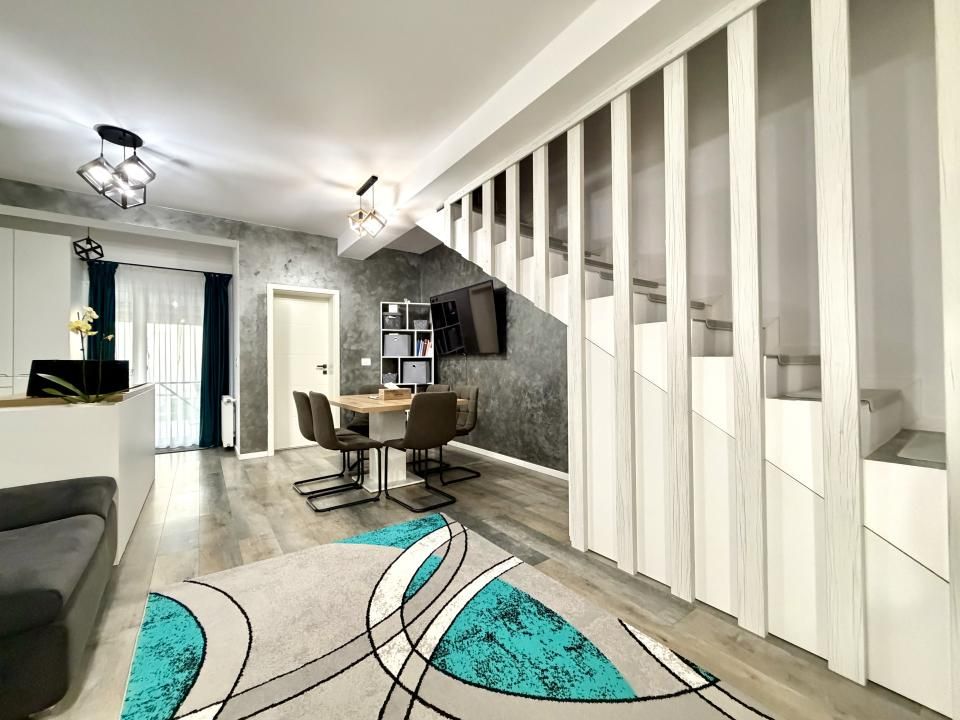 Duplex elegant 3 camere, 90 mp utili 370 mp teren - Dumbravita – fotografia 7 din 16