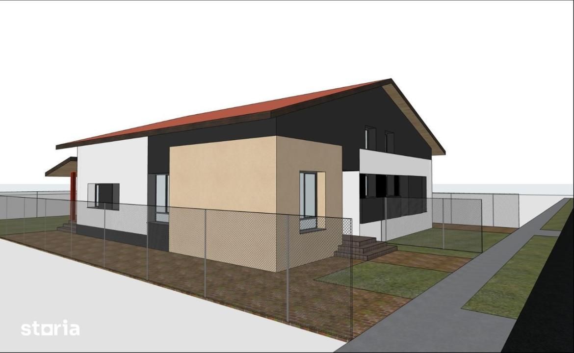 Duplex in Sacalaz | 3 camere | Terasa acoperita | Toate utilitatile | – fotografia 3 din 11
