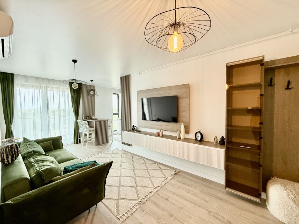 Apartament 2 camere Tomis Park , mobilat si utilat , parcare subterana – fotografia 2 din 12