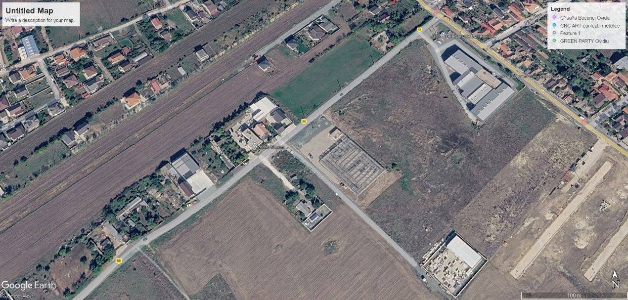 Teren intravilan 3.000 mp – Ovidiu, Varianta către Poiana – fotografia 3 din 5