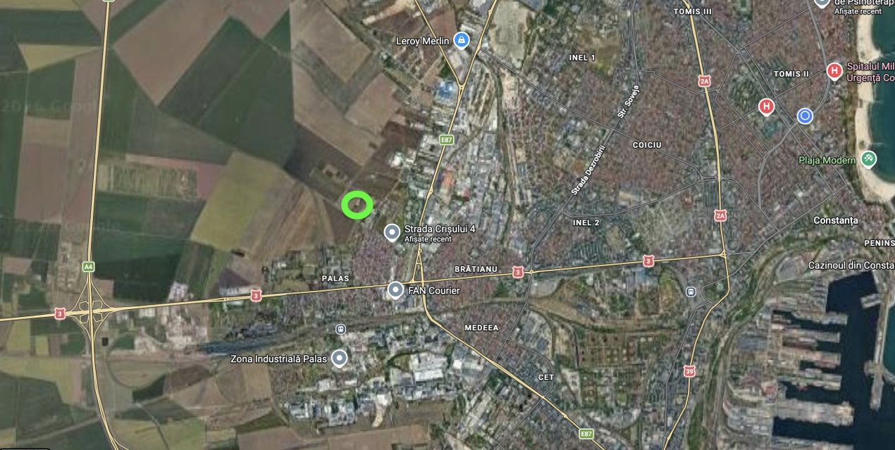 ZONA INDUSTRIALA | TEREN 9500 MP | POSIBILITATE 1.9 HA – fotografia 2 din 3