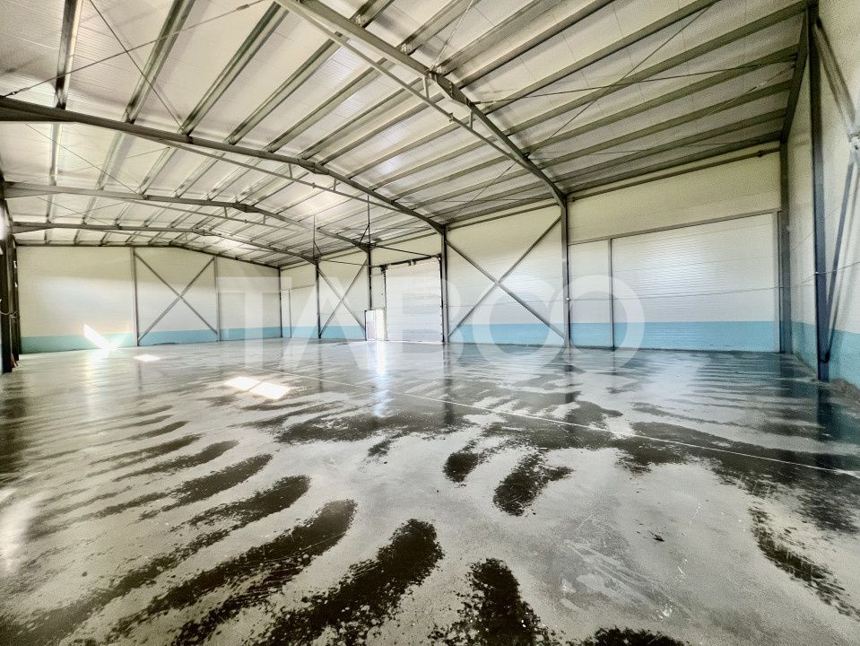 Hala industriala de inchiriat 528 mp utili zona Vest a Sibiului – fotografia 2 din 9