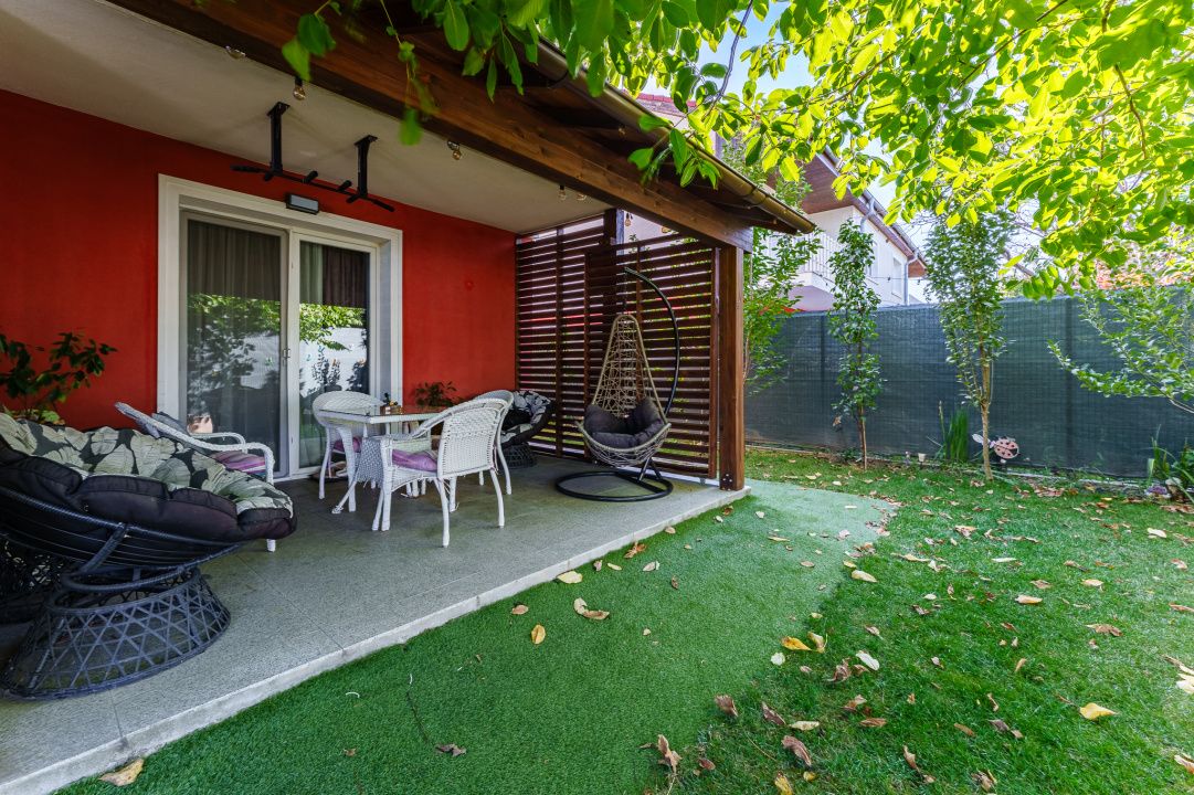 Vila 5 camere de inchiriat | American Village | Garaj | 5 min de OMV Pipera – fotografia 15 din 39