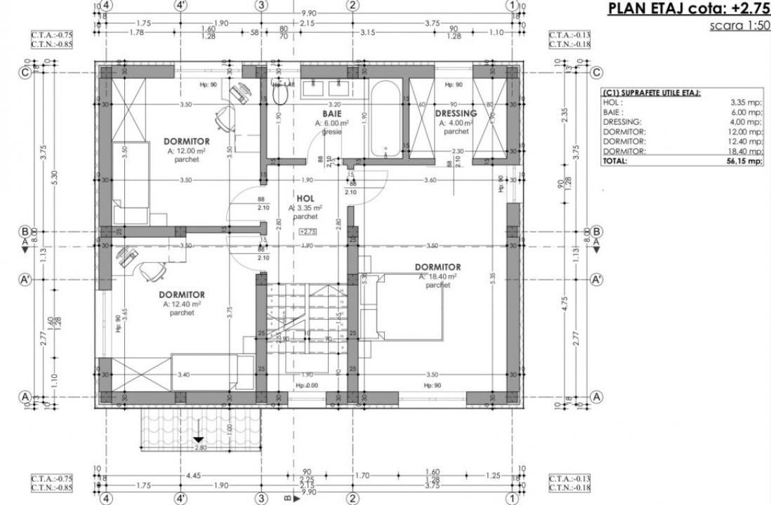 Casa individuala P+1 Sat Pata teren generos Finisata complet 0% comision – fotografia 13 din 50