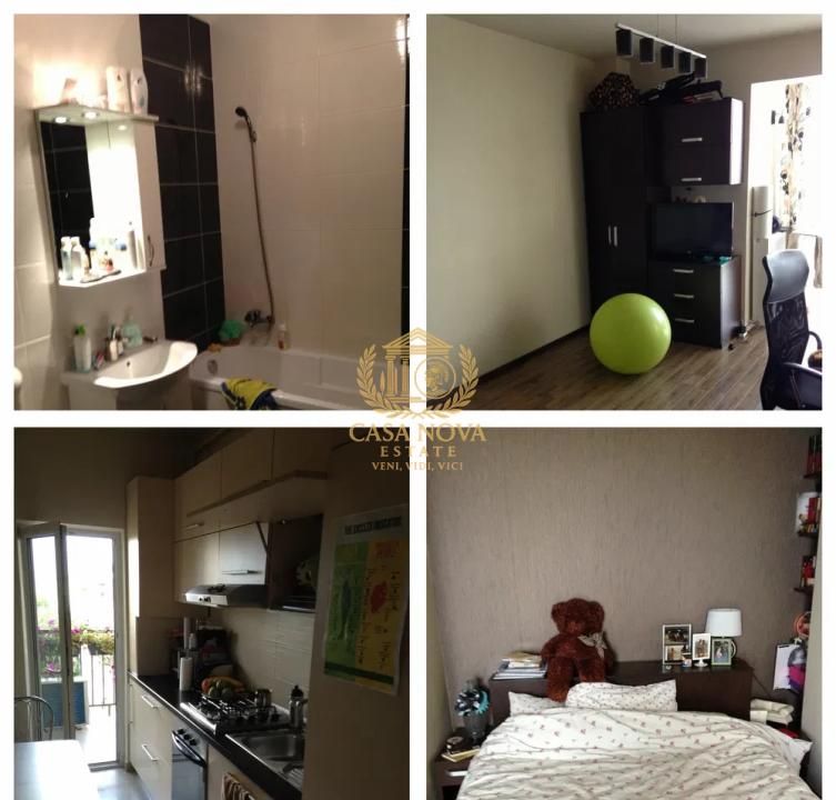 Apartament o camera 38mp, zona Centrala, balcon 5mp, centrala proprie – fotografia 1 din 5