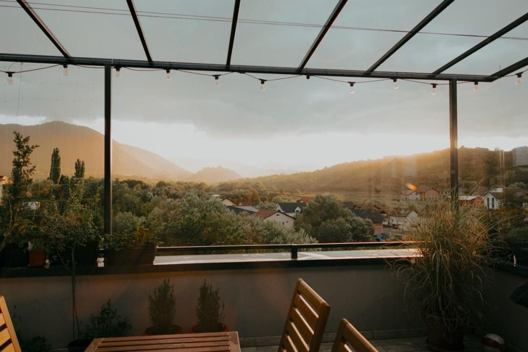 Penthouse cu terasă panoramică și vedere spre Cetatea Cisnădioara – Cisnădie – fotografia 14 din 20