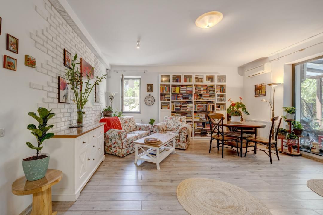Parter de vilă, 4 camere, 2 băi și grădină 245mp, Parcul Mogoșoaia! – fotografia 3 din 29