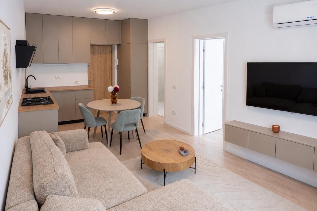 Apartament 2 camere, living cu bucătărie deschisă, str. Frăției nr. 7, Ploiești – fotografia 3 din 12