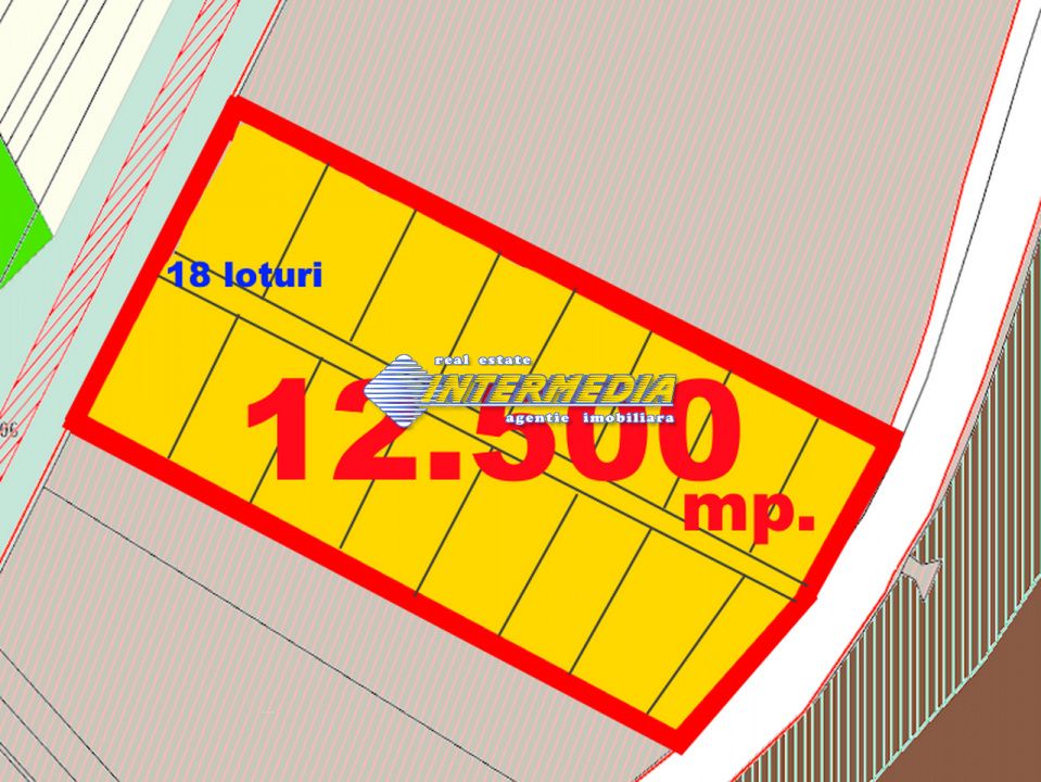 Vanzare Teren Intravilan 12500 mp PUZ aprobat construire Case Paclisa – fotografia 1 din 3