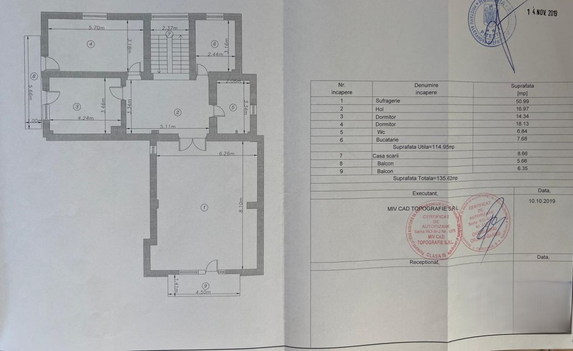 Apartament 3 camere – Strada Sf. Vineri | 5 minute de centrul Piteștiului – fotografia 6 din 6