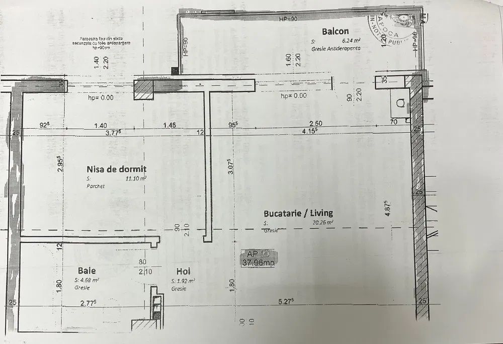 Apartament mobilat | 2 camere | zona Teilor, Florești – fotografia 7 din 7