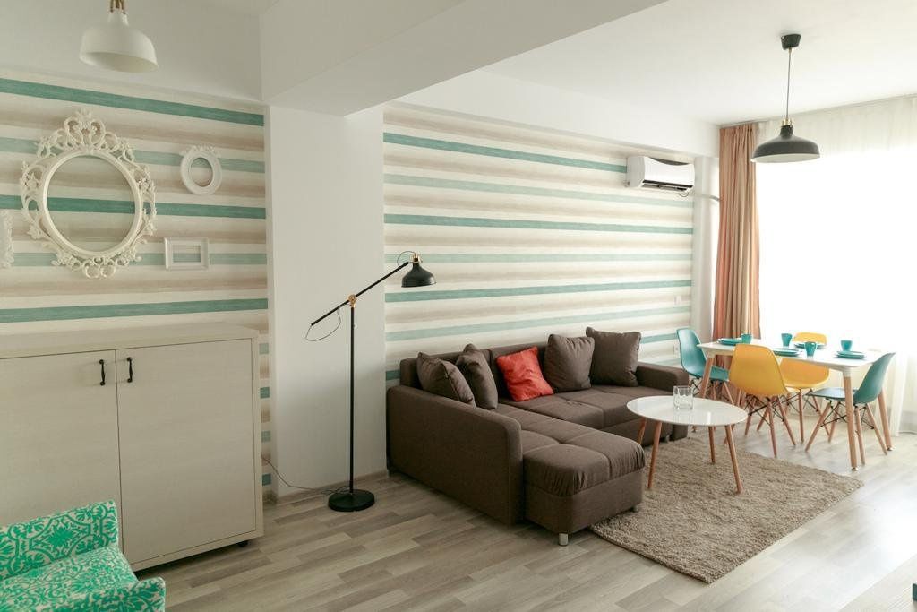 Apartament deosebit Summerland vedere frontala la mare extrasezon – fotografia 1 din 16