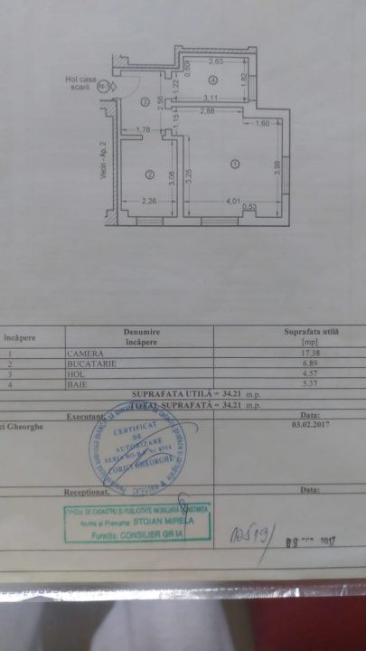 Campus -Studio decomandat cu bucătărie separată, loc de parcare – fotografia 14 din 17
