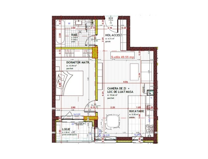 Apartament 2 camere, 50 mp, finisat, etaj 3, lift, parcare, zona Somesului! – fotografia 5 din 5