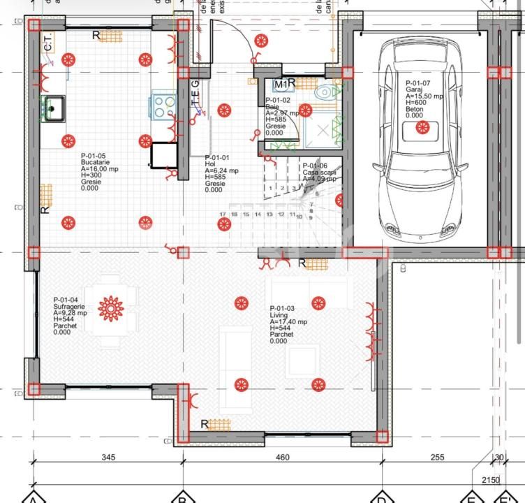 Casa individuala cuplata prin garaj cu teren de 492 de vanzare Dezmir – fotografia 5 din 6
