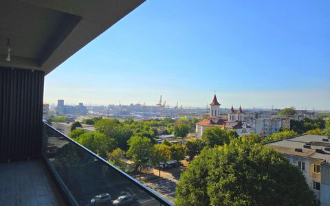 Apartament 2 camere | Bloc nou | Terasă 12,4 mp | Vedere Port și Far