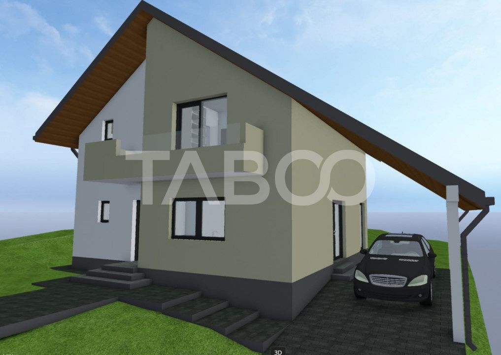 Casa  de vanzare  individuala 5 camere curte 500 mpu 127 mpu Selimbar – fotografia 9 din 18