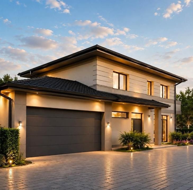 Casă individuală nZEB, 125 mp utili, garaj și teren 445 mp | Florești – fotografia 1 din 13