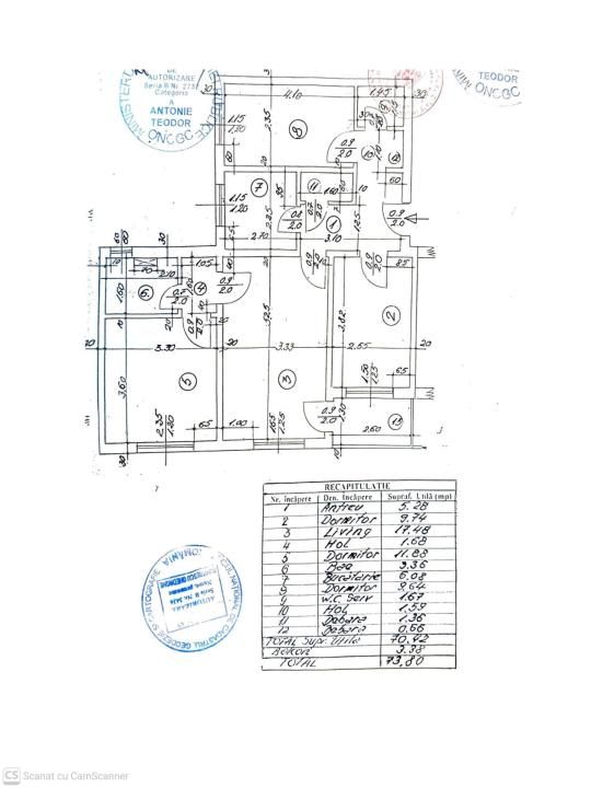Vanzare apartament 4 camere | Titan - bloc tip H | langa metrou | etaj 3/4 | – fotografia 8 din 34