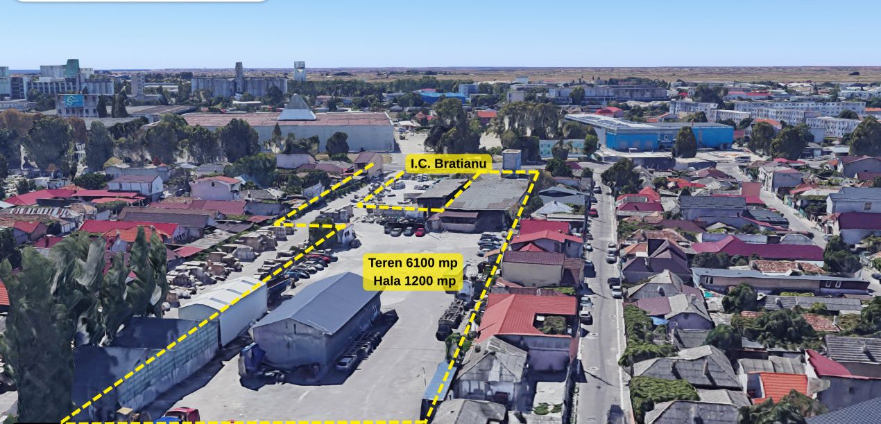Hala 1200 mp si curte 6100 mp in Constanta intrare de pe A2 Bd. IC Bratianu – fotografia 8 din 12