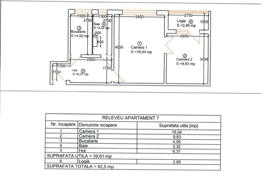 OCAZIE- Apartament 2 camere, etaj 1, 40 mp utili - Girocului – fotografia 10 din 10