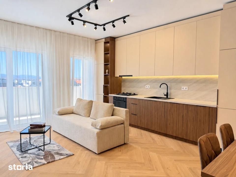 Apartament 2 camere, 52 mp+9mp terasa, lift, finisat, parcare, Eroilor Residence – fotografia 4 din 8