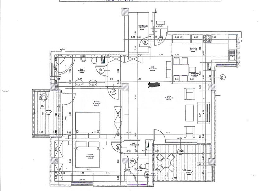 Apartament 3 camere finisaje premim cu priveliste spre oras Iris – fotografia 12 din 12