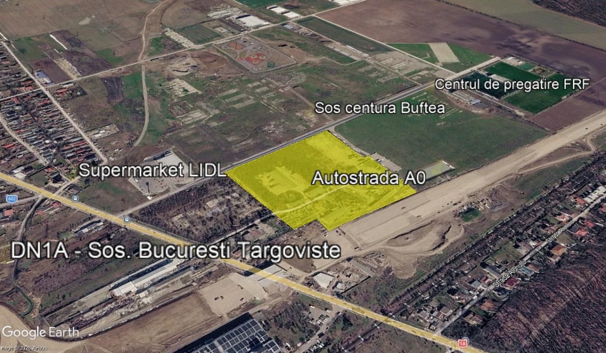 Teren comercial 48.269 mp | Retail Box | Showroom | Logistică – Buftea | A0/DN1A – fotografia 1 din 8
