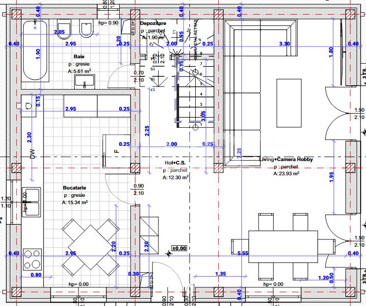 Casa spatioasa cu 4 camere si 3 bai de vanzare 254mp Turnisor – fotografia 7 din 9