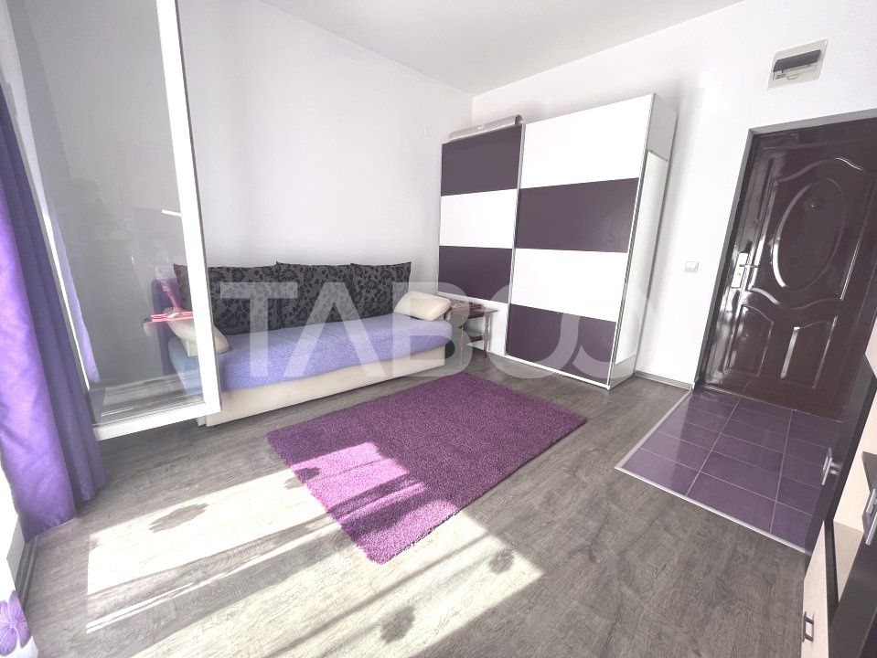 Garsoniera decomandata 24 mp parter loc parcare Turnisor Sibiu – fotografia 3 din 8