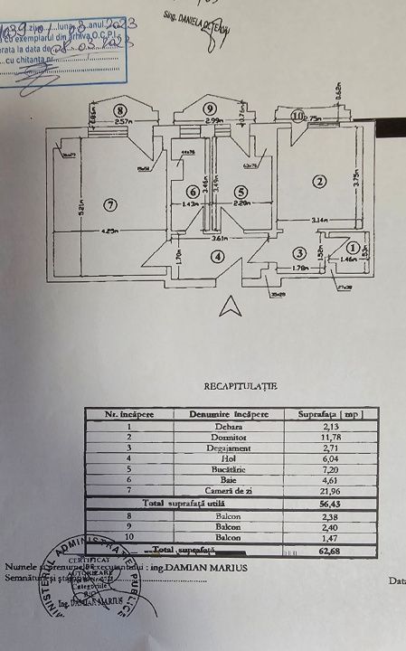 Apartament 2 camere - 2 minute metrou Unirii – fotografia 19 din 19