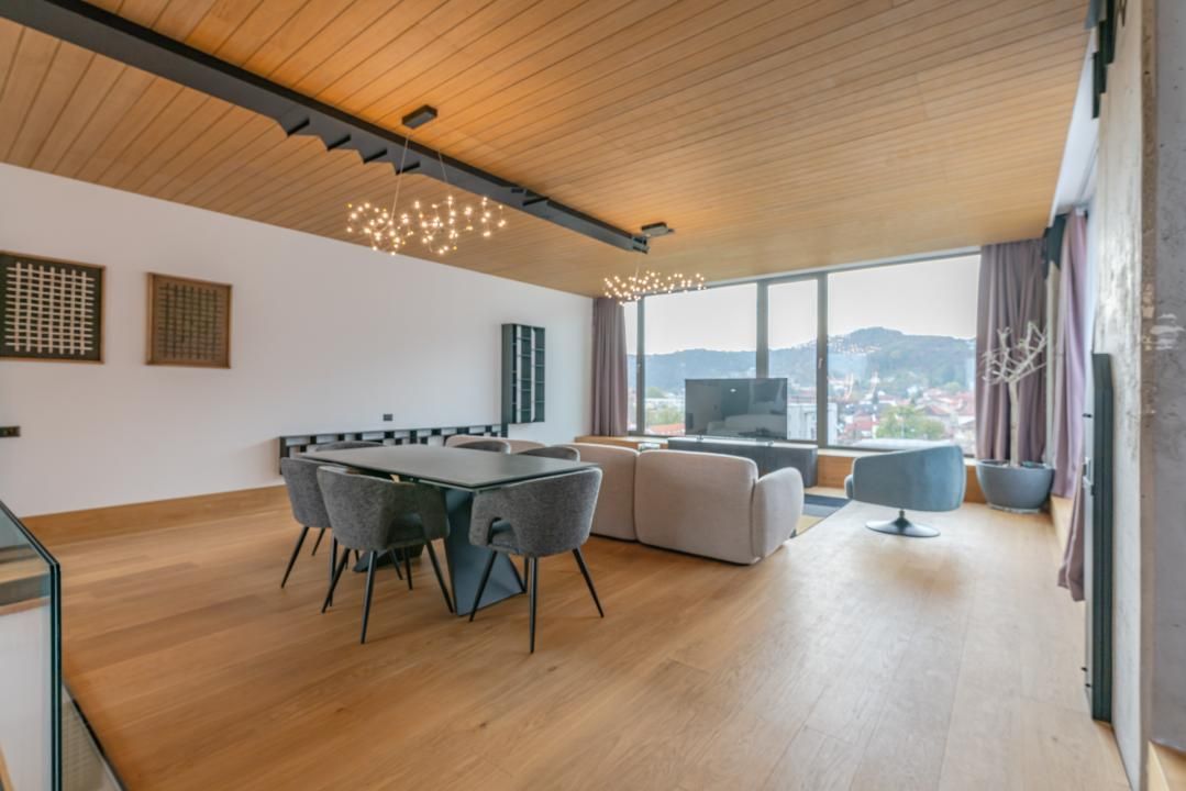 Penthouse Exclusivist cu Jacuzzi și Panoramă Superbă spre Tâmpa – fotografia 18 din 30