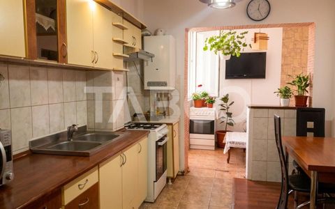 Apartament decomandat 3 camere  2 bai etaj 3 balcon zona buna Cisnadie