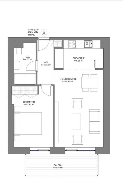 2 Camere de vanzare | Blvd Ghencea 77  | Metrou | Bloc 2026 | Com 0% – fotografia 16 din 16